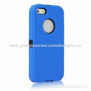 Silicone Case for iPhone 5/5S, Customized Logos, Patterns, Styles Available